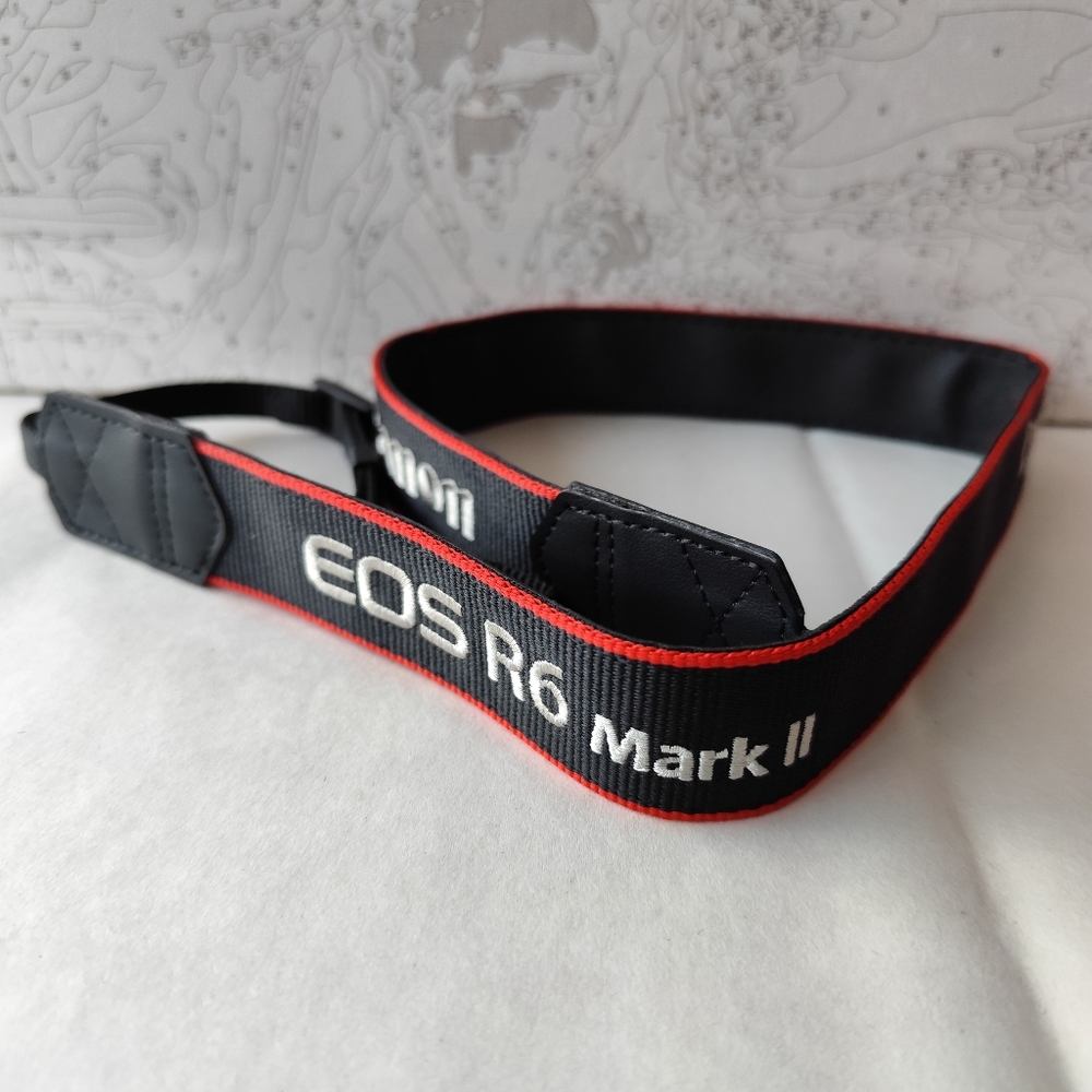3/$30💜Genuine Canon EOS R6 II Camera Neck Strap Black